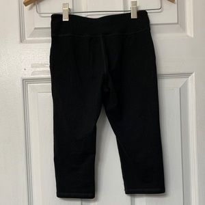 Zella black cropped leggings M 8/10